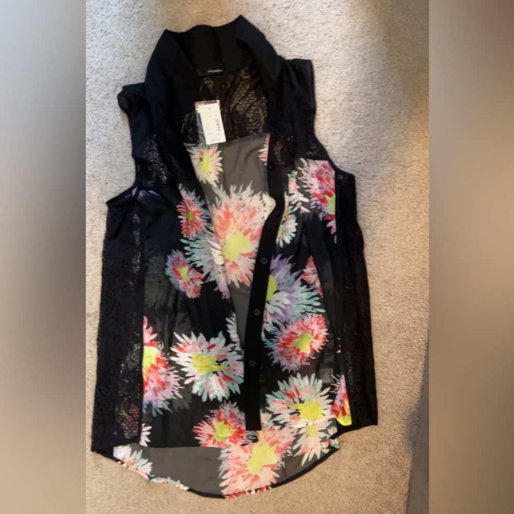 Maurices floral blouse